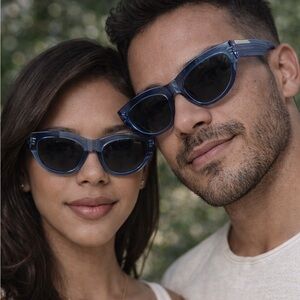 2025 new Burberry Blue Sunglasses full inclusion